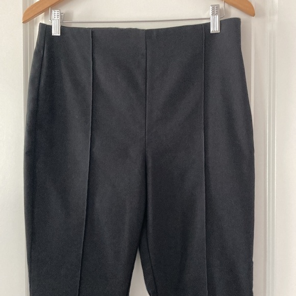 LOFT 10 High waist black ankle pants elastic waist - Picture 2 of 13